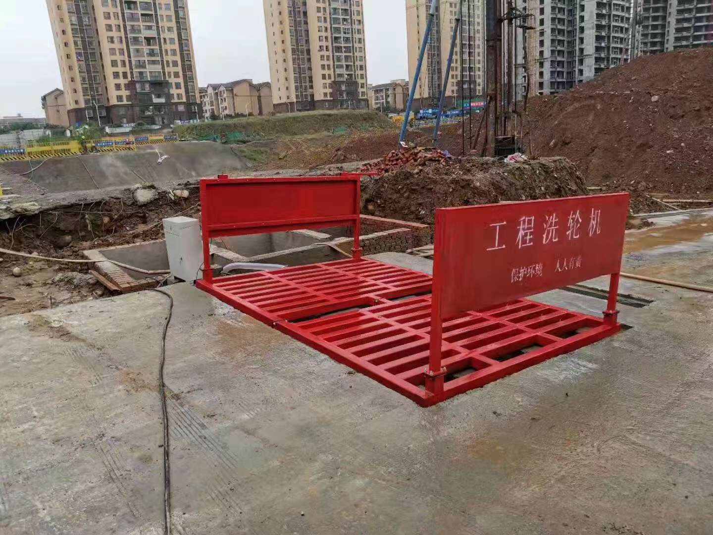 专业的工地工程洗轮机洗车平台全封闭洗车棚哪个公司好