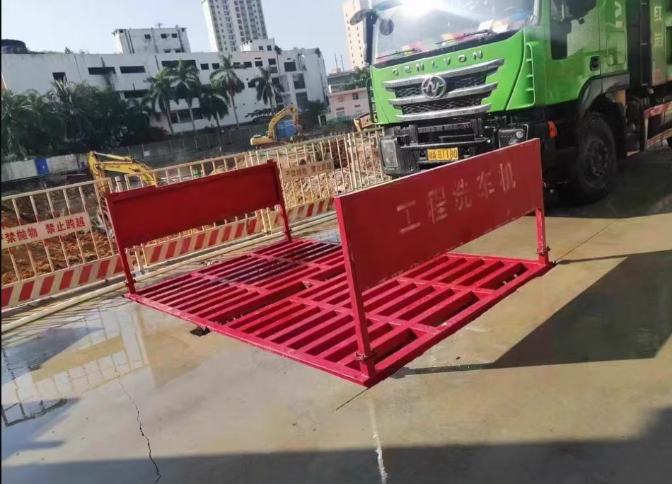 靠谱的工地工程洗轮机洗车平台全封闭洗车棚服务商