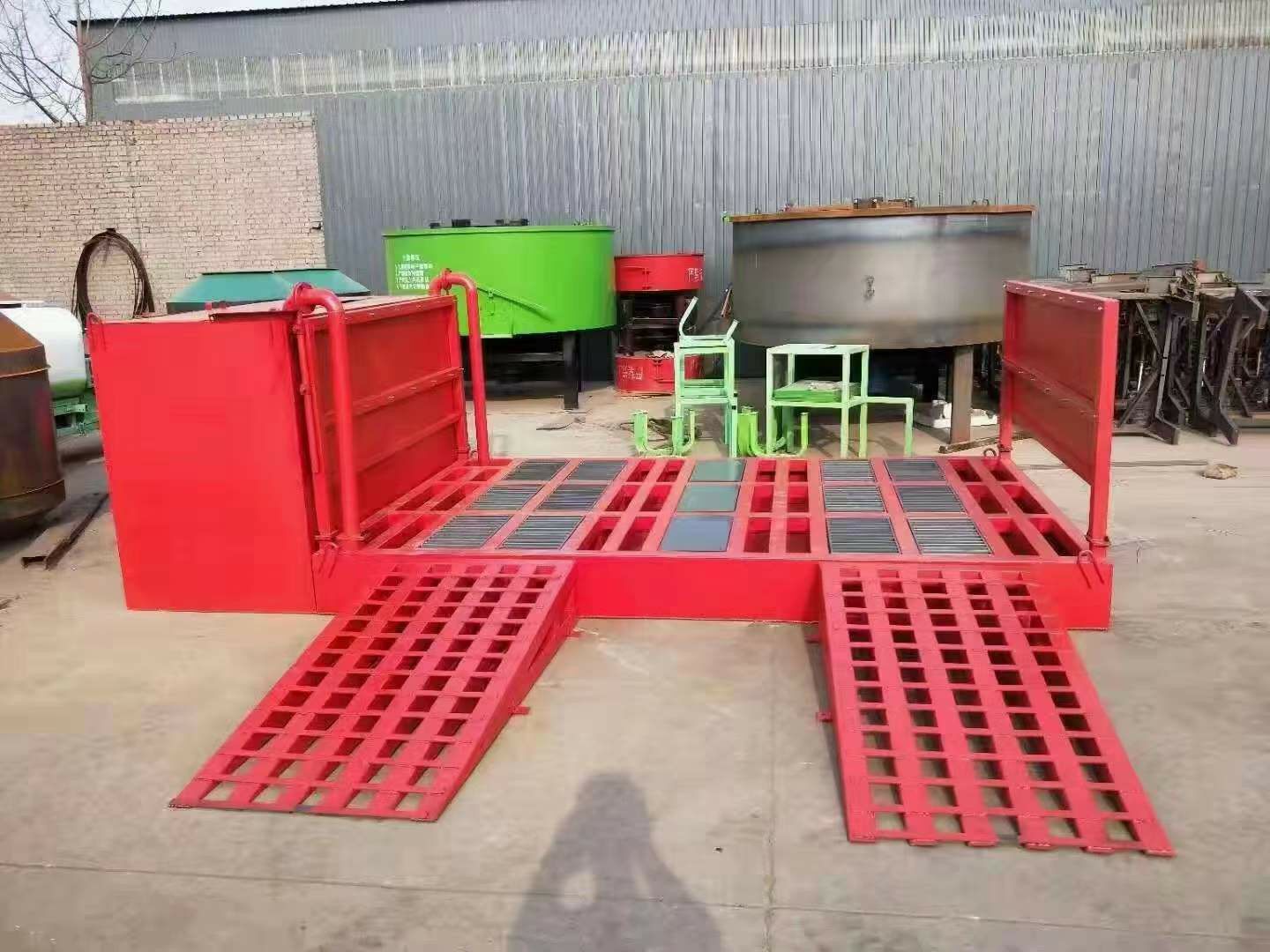 口碑好的工地工程洗轮机洗车平台全封闭洗车棚供应商